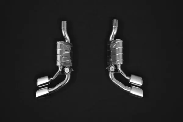 Capristo Mercedes Amg G63 (W463a) 4L Biturbo - Ece Valved Dual Mufflers (Ces3) 1