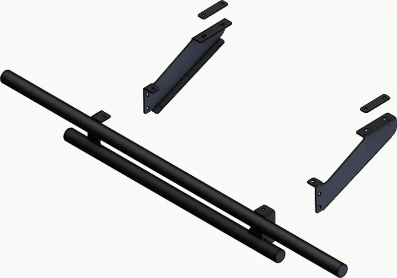 Kfi 16+ Can-Am Defender Hd5-Hd10/ 17+ Max Hd7-Hd10 Double Tube Rear Bumper 1