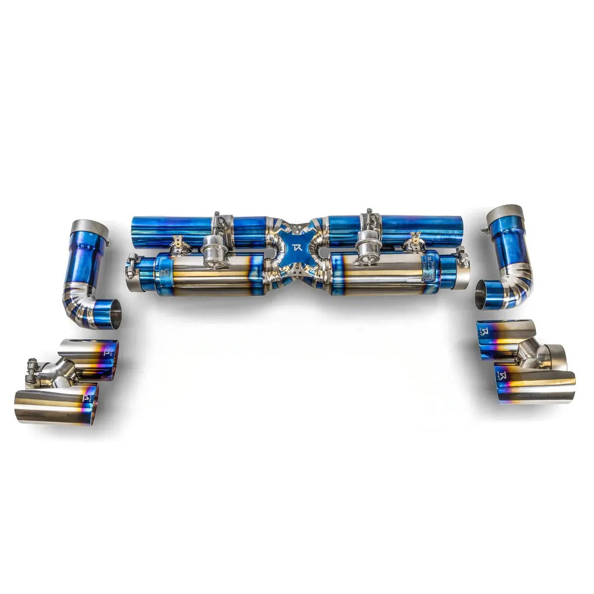 Porsche 991 Turbo / Turbo S – Ryft Titanium Performance Exhaust W/ Tips 1