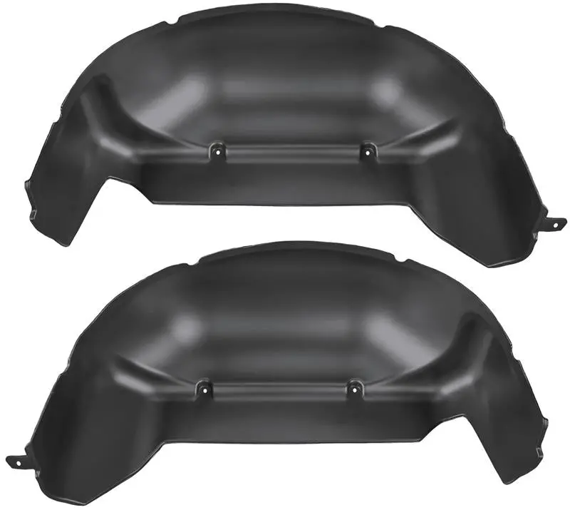Husky Liners 11-14 Ford F-250/F-350 Super Duty Black Rear Wheel Well Guards 1