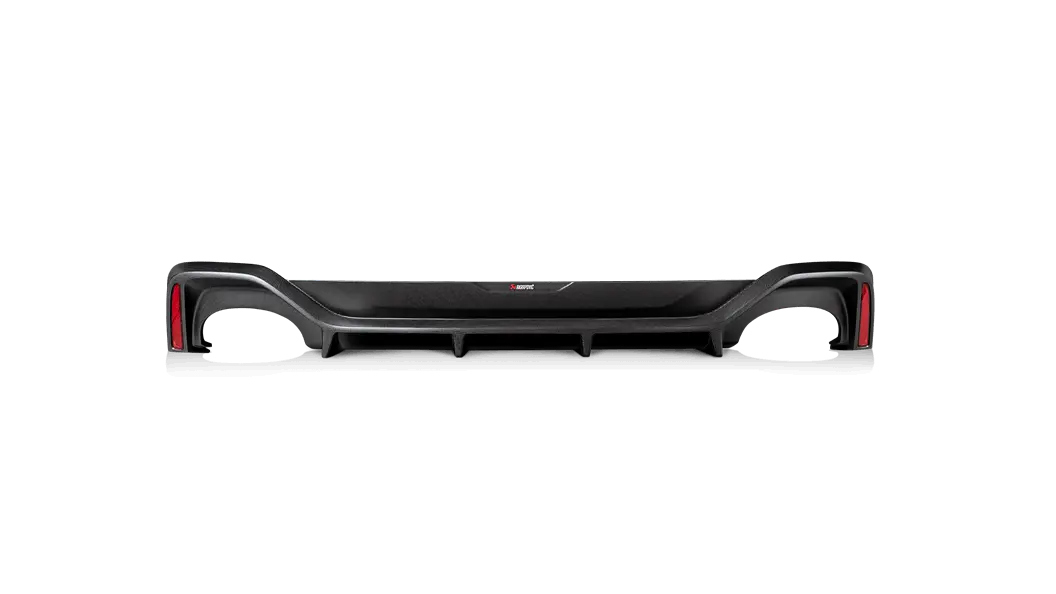 Akrapovic Carbon Fiber Rear Diffuser For C8 Audi Rs6 / Rs7 1