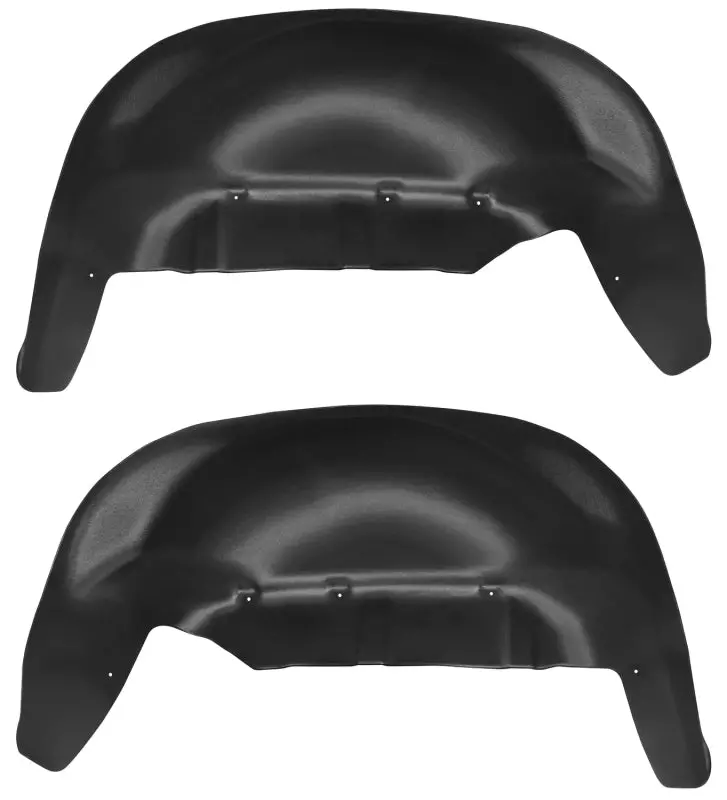 Husky Liners 2019+ Chevrolet Silverado 1500 Black Rear Wheel Well Guards 1