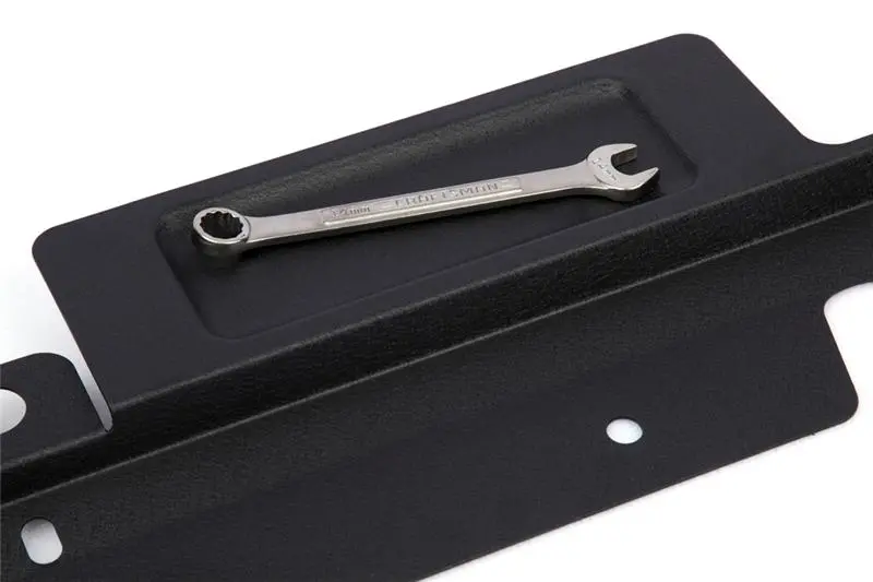 Grimmspeed 08+ Subaru Impreza/Wrx/Sti Radiator Shroud W/Tool Tray - Black 1