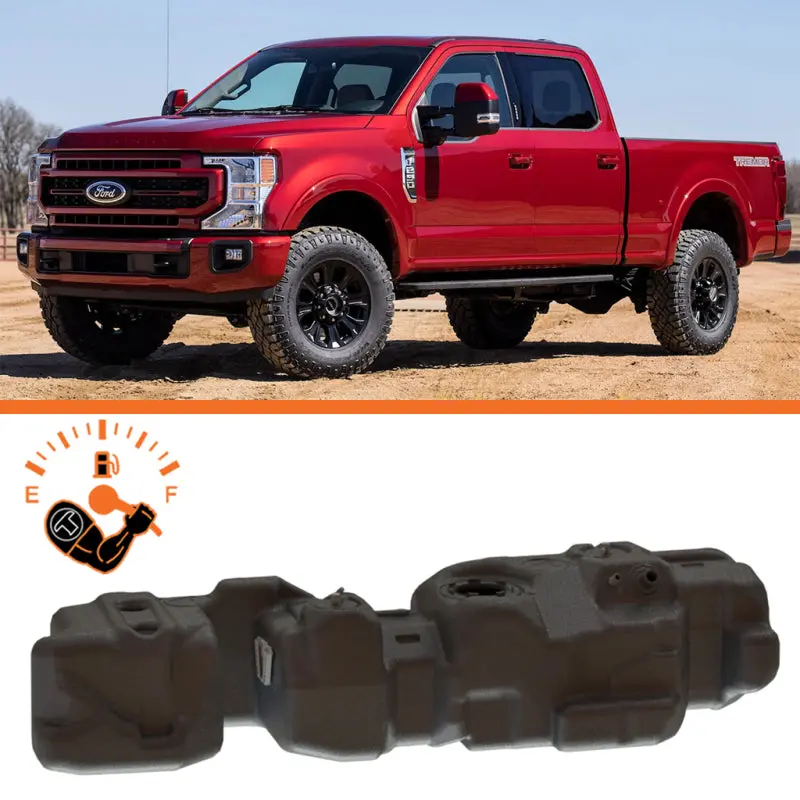 Titan Fuel Tanks 17-24 Ford F-250/F-350 Powerstroke Crew Cab Short Bed 55 Gallon Xxl Mid-Ship Tank 2