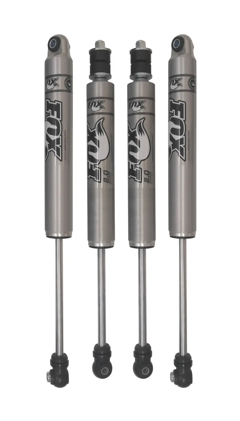 Maxtrac 07-18 Jeep Wrangler Jk 2Wd/4Wd 3In Front & Rear Fox 2.0 Performance Shock Absorbers 1