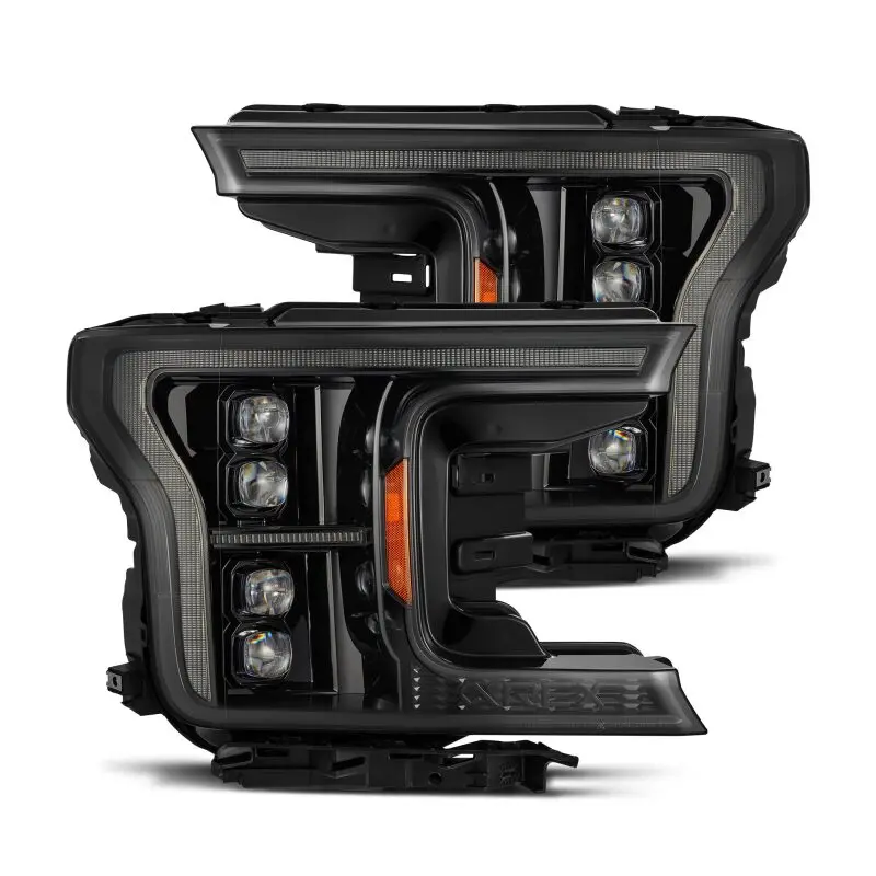 Alpharex 18-20 Ford F-150 Nova Led Proj Headlight Alpha Blk (14Th Gen G2 Style) 1