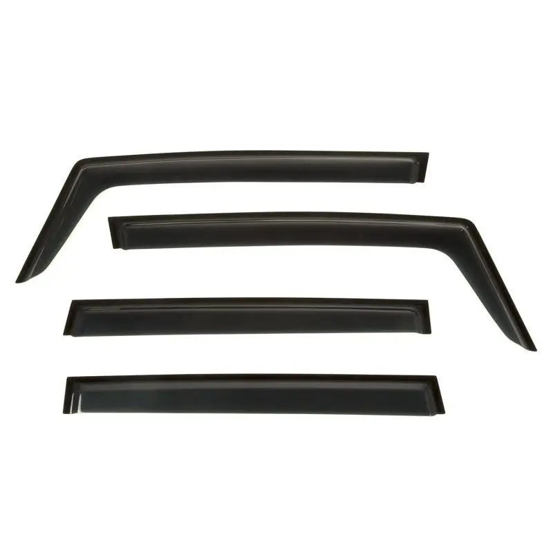 Rugged Ridge Window Visor 4-Pc Set Black 15-18 Renegade Bu 1