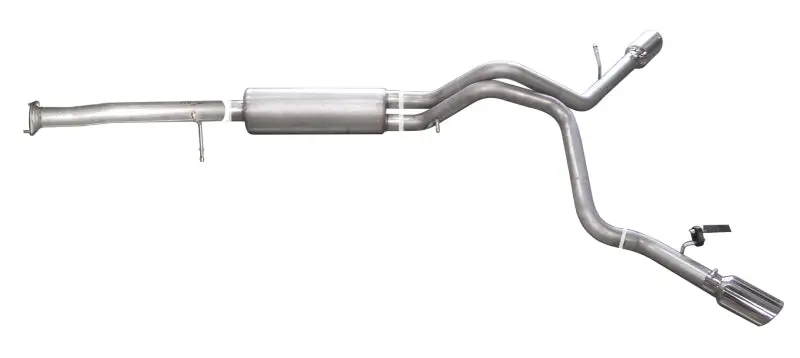 Gibson 07-10 Cadillac Escalade Esv Base 6.2L 2.5In Cat-Back Dual Extreme Exhaust - Aluminized 1