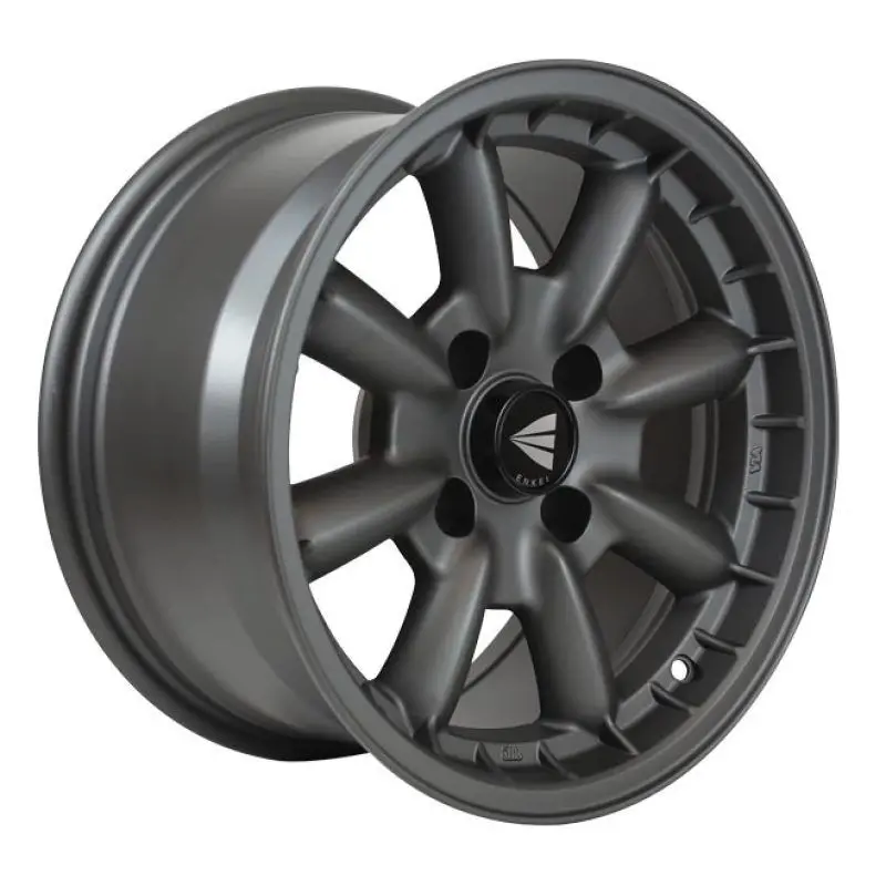 Enkei Compe 15X7 38Mm Offset 4X100 Bolt Pattern 72.6Mm Bore Dia Matte Gunmetal Wheel 1
