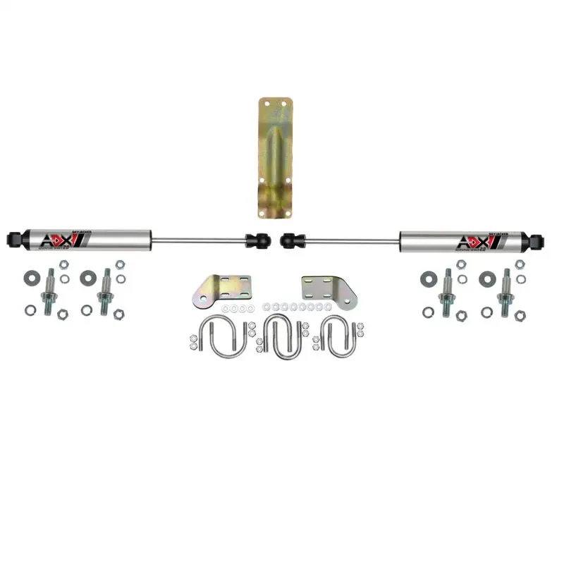 Skyjacker 98-01 Dodge Ram 1500 Adx 2.0 Dual Stabilizer Kit W/ Cnc Machined Polished Alum. 1