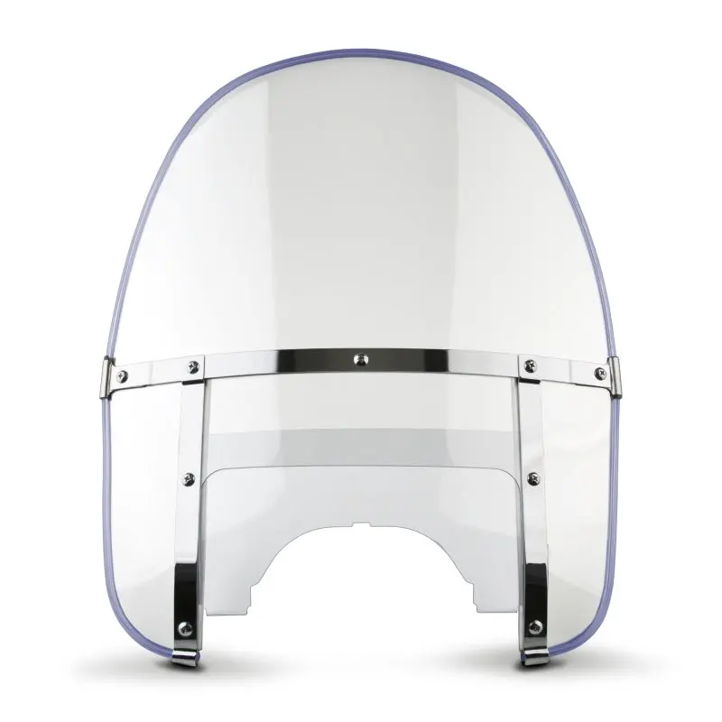 National Cycle 60-93 Harley-Davidson Flh Heavy Duty Beaded Round Bottom-Clear 1