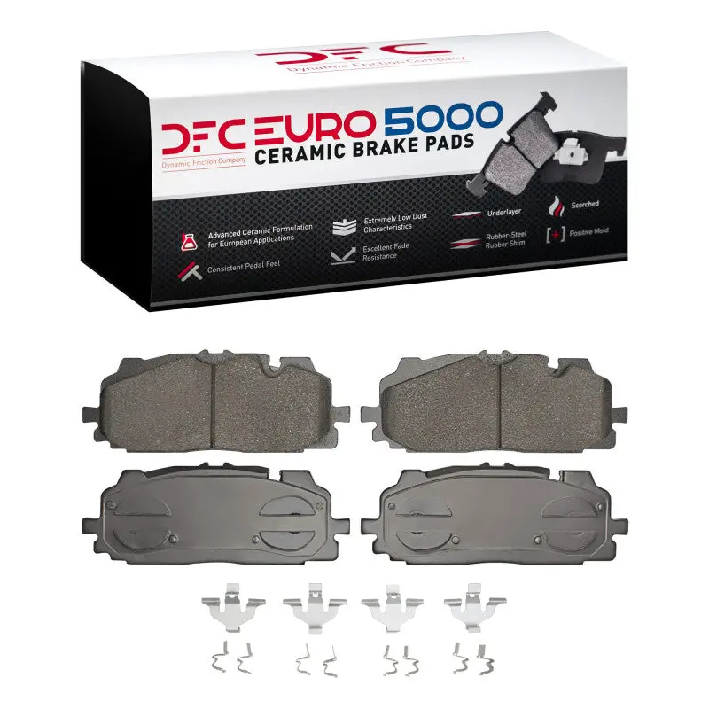 Dfc 17-25 Audi S5 Sportback Front Euro 5000 Ceramic Brake Pads And Hardware Kit 1