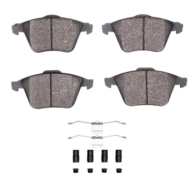 Dfc 04-13 Mazda 3 Front Active Performance Pads And Hardware Kit 1