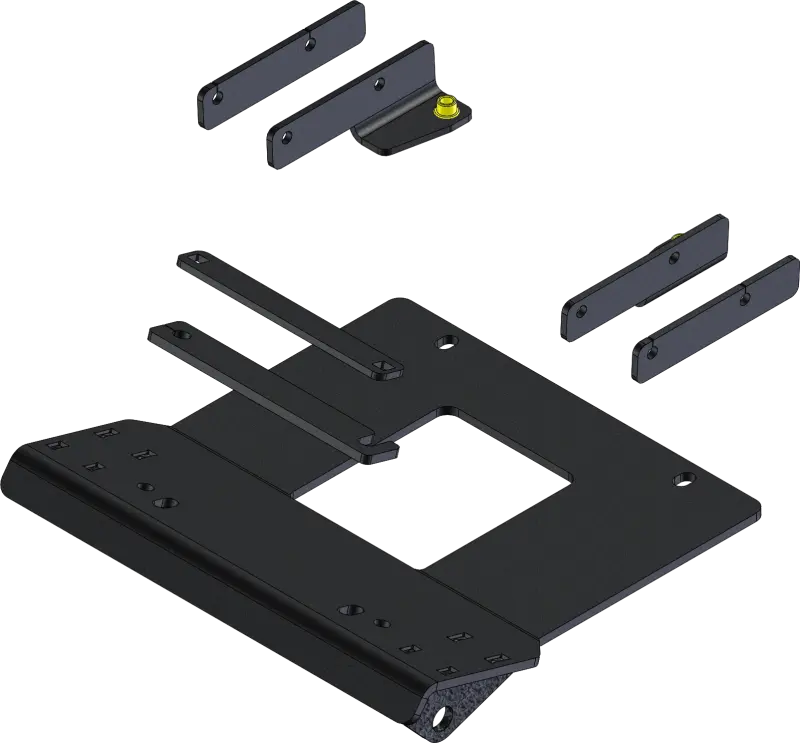 Kfi 21+ Yamaha Rmax/ 4 1000 Utv Plow Mount 1
