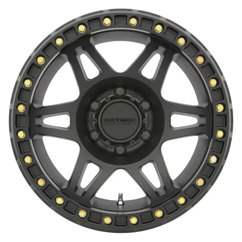 Method Mr106 Beadlock 17X9 -44Mm Offset 6X5.5 108Mm Cb Matte Black W/Bh-H24125 Wheel 1
