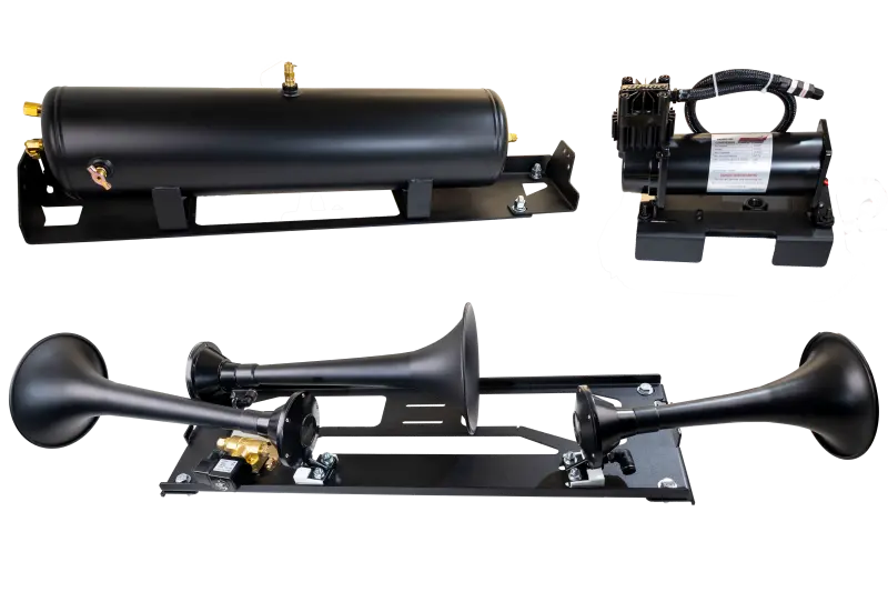 Kleinn 23-24 Ford F-250/ F-350/ F-450 Onboard Air System W/ Model 730 Horns 1