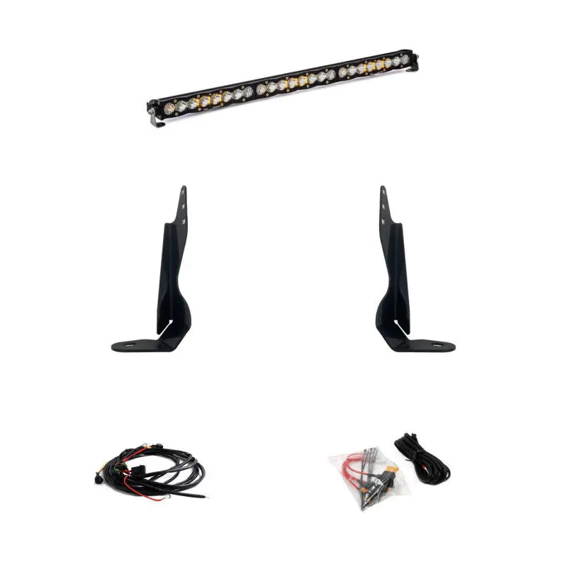 Baja Designs 2020+ Gmc 2500/3500 30In Grille Led Light Bar Kit S8 Driving Combo 1