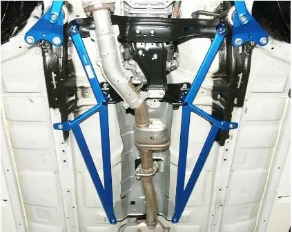 Cusco Power Brace Floor Center Gh8 Grb Gvb(Modify Under Cover) Wrx/Sti 1