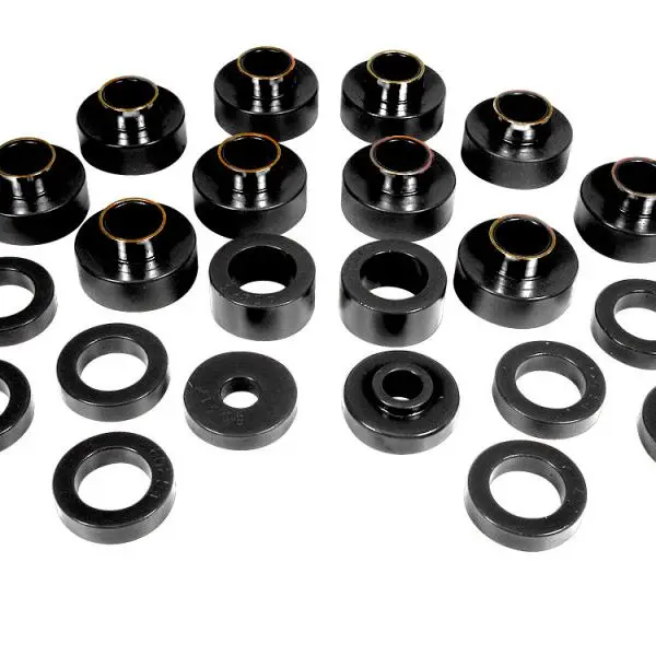 Prothane 81-86 Jeep Cj8 Body Mount - Black 1