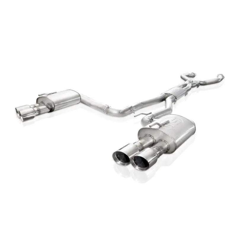 Stainless Works 2008-09 Pontiac G8 Gt 3In Catback System X-Pipe Turbo Chambered Muffler 3.5In Tips 1
