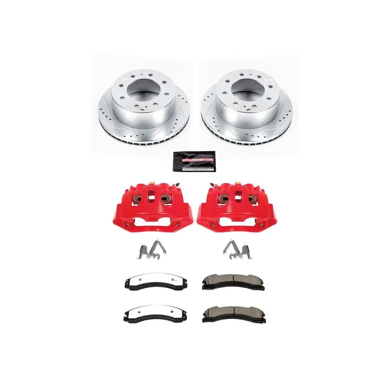 Power Stop 15-19 Chevrolet Silverado 2500 Hd Rear Z36 Truck & Tow Kit W/Cals 1