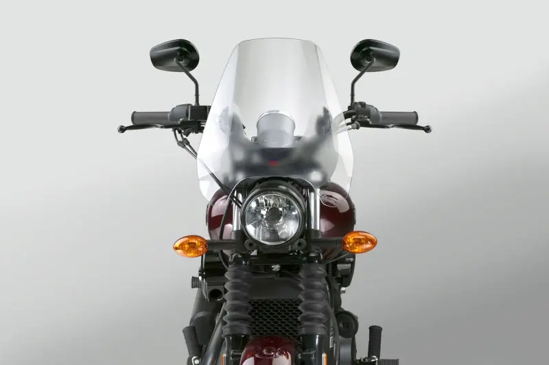 National Cycle Deflector Screen W/ Handlebar 7/8 In. Quick Set-Clear 1