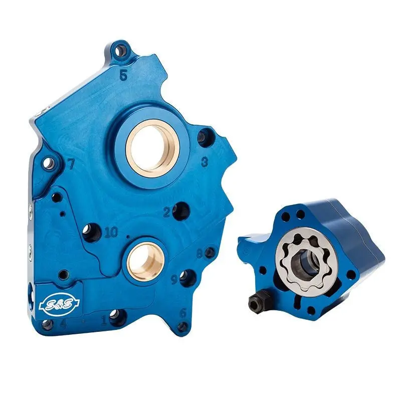 S&S Cycle 23-26 121In Harley-Davidson M8 Models W/ Vvt Cam Support Plate & Oil Pump Kit 1
