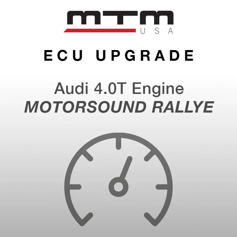 Mtm Motorsound Rallye For 4,0 Tfsi Engine 1