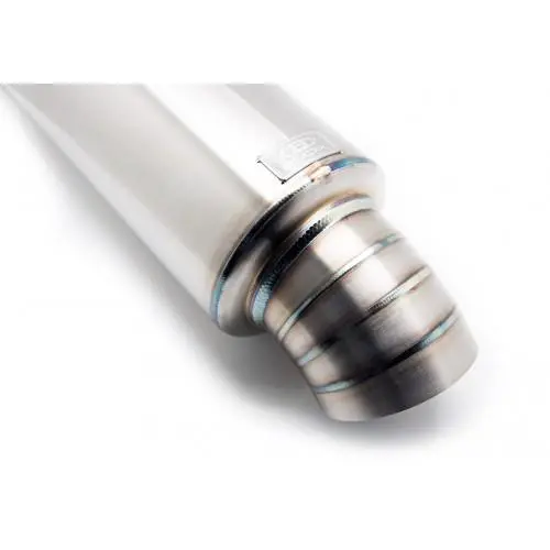 Blox Racing 2.5 Inch Universal Street Muffler - Turndown Tip 1