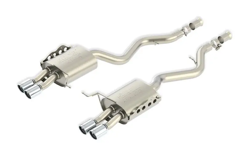 Borla 16-17 Chevy Camaro Ss 6.2L Atak Catback Single Split Rear Exit Exhaust W/Single Tips 1