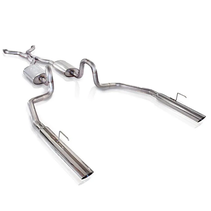 Stainless Works 2003-11 Crown Victoria/Grand Marquis 4.6L 2-1/2In Exhaust Chambered Mufflers 1