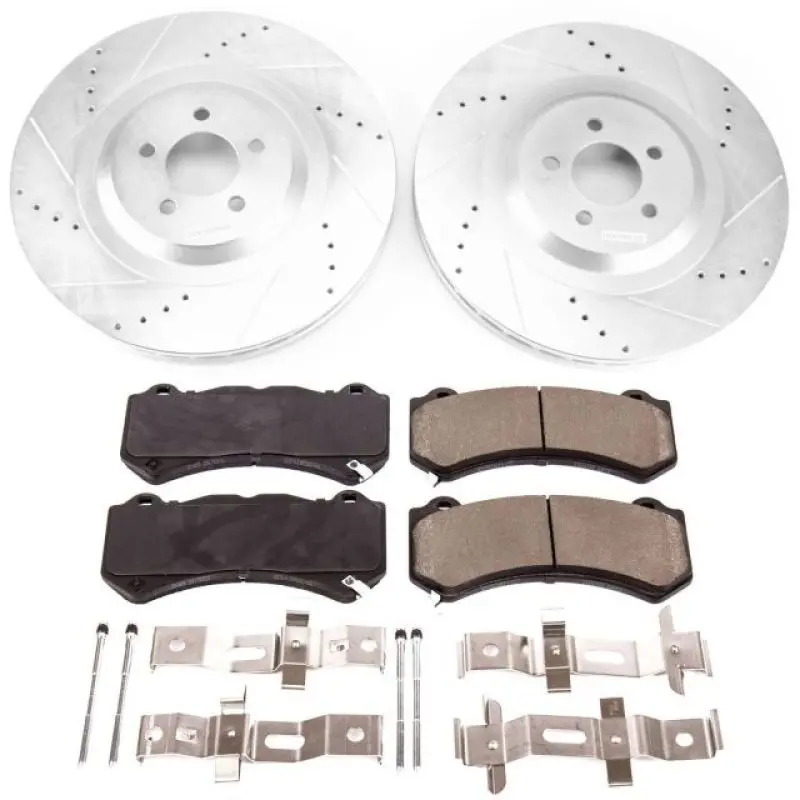 Power Stop 15-20 Dodge Charger Front Z23 Evolution Brake Kit 1