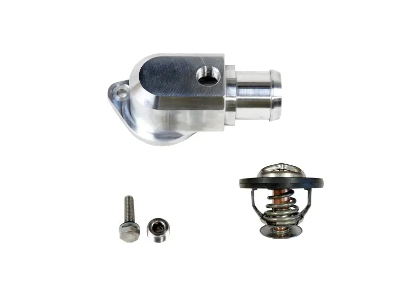 Granatelli 18-19 Jeep Trackhawk Billet Thermostat Housing W/160 Deg Thermostat 1