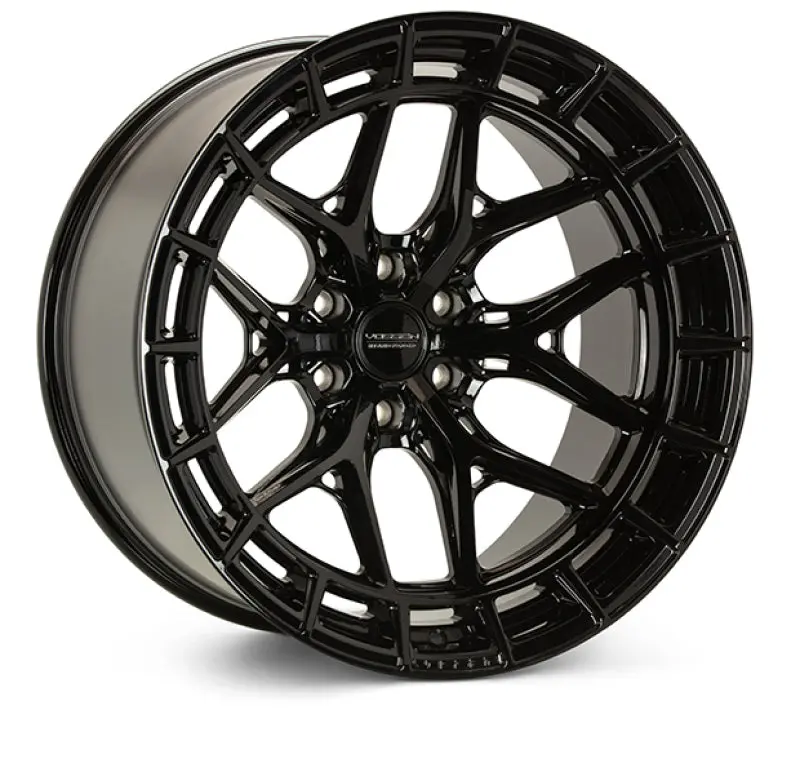 Vossen Hfx-6 22X10 - 6X139.7 - Et-18 - Super Deep - 106.1 - Gloss Black Wheel 1