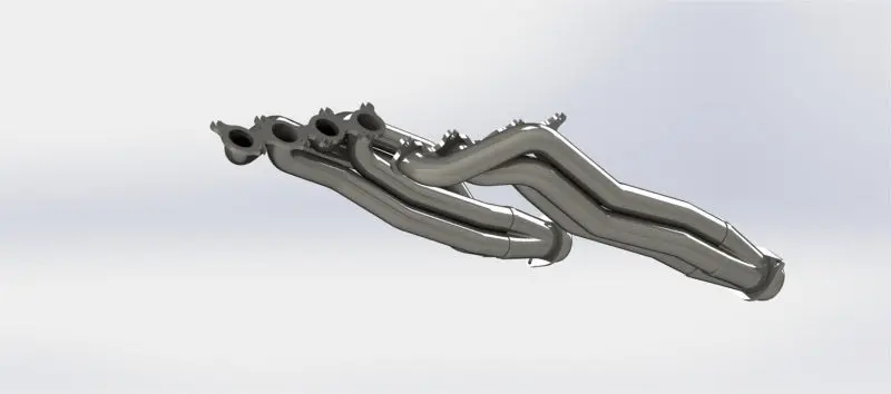 Kooks Headers 2022+ Ford F-150 Raptor R 5.2L 4V. 2In Header And H.O. Green Catted Conn. 1