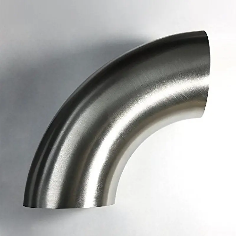 Stainless Bros 3.5In Diameter 1.5D / 3.5In Clr 90 Degree Bend No Leg 1