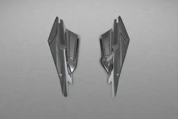 Capristo Ferrari 458 Italia/Speciale Carbon Side Engine Compartment Covers (Matte) 1