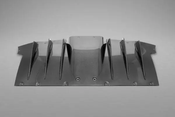 Capristo Ferrari 458 Italia/Spider - Carbon Rear Diffuser (Matte) 1