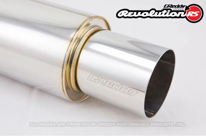 Greddy 2.5In Universal Revolution Muffler 1
