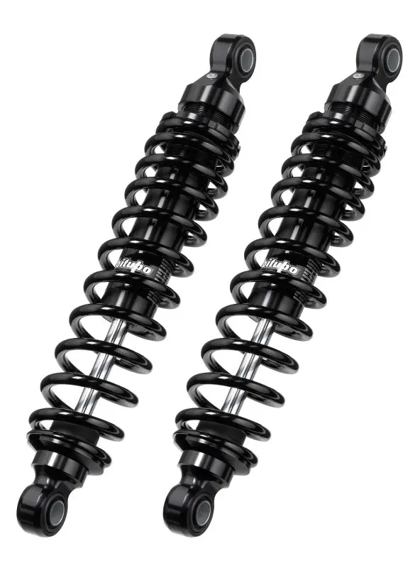 Bitubo Wmb0 Twinshocks Adjustable: Spring Preload, Length 356Mm, Dark Edition 1