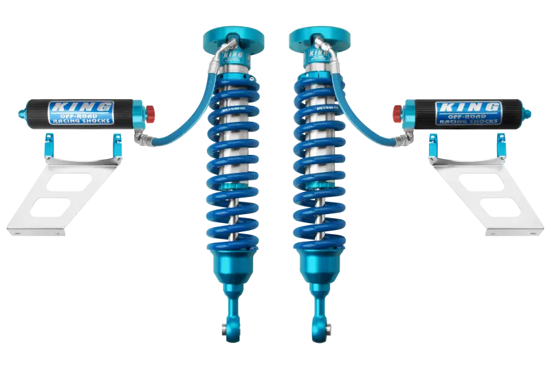 King Shocks 2007+ Toyota Tundra 2.5 Dia Front Coilover W/Remote Reservoir W/Adjuster (Pair) 1