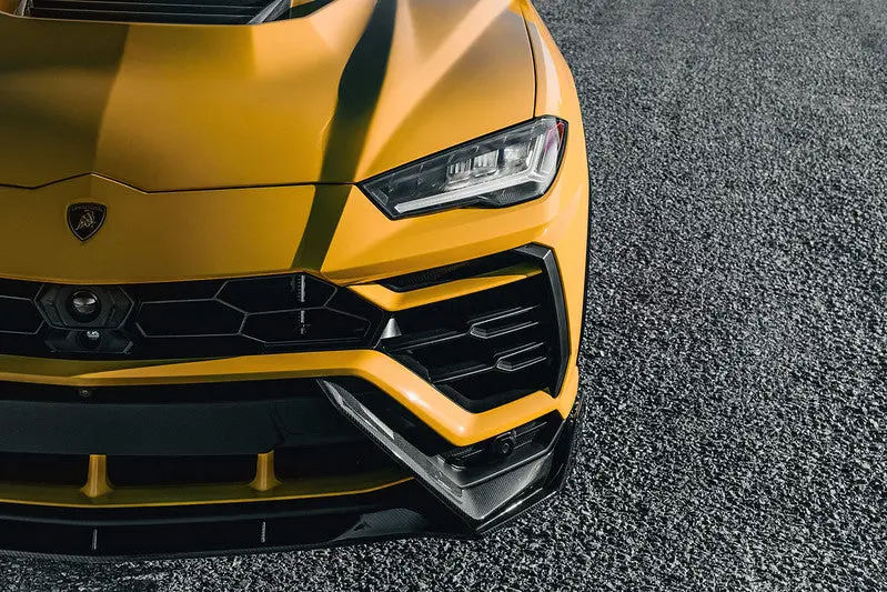 Vorsteiner Ux-07 Edizione Aero Front Airducts Carbon Fiber Pp 2X2 Glossy For Lamborghini Urus 1