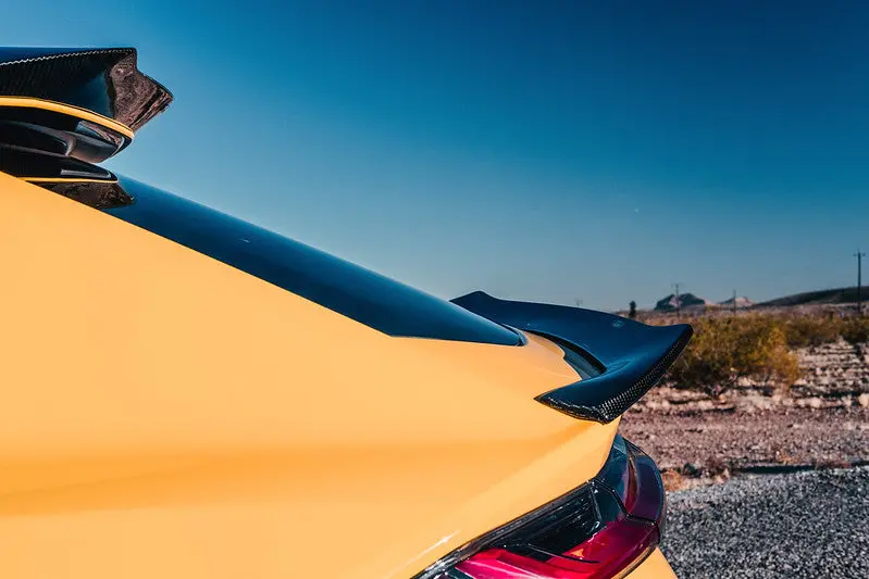 Vorsteiner Ux-07 Edizione Aero Decklid Spoiler Carbon Fiber Pp 2X2 Glossy For Lamborghini Urus 1