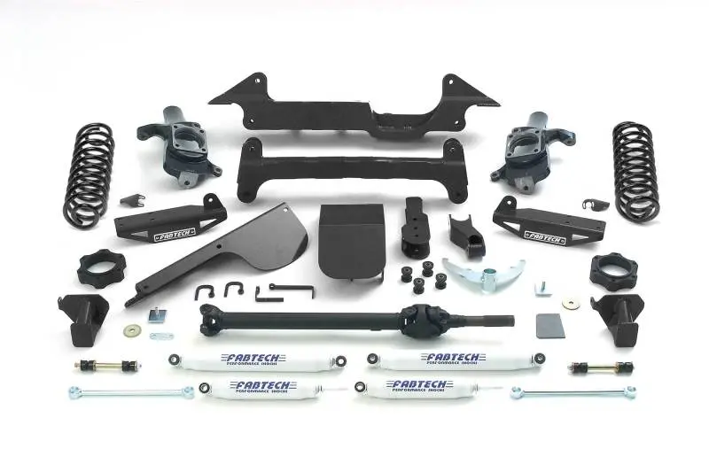 Fabtech 03-08 Hummer H2 Suv/Sut 4Wd W/Rr Coil Springs 6In Perf Sys W/Perf Shks 1