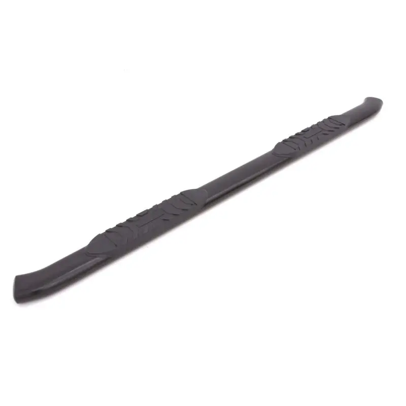 Lund 99-13 Chevy Silverado 1500 Ext. Cab 5In. Oval Curved Steel Nerf Bars - Black 1