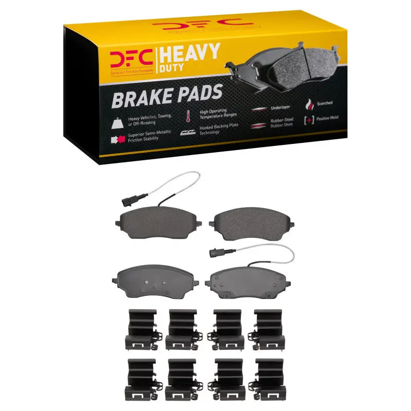 Dfc 22-25 Ram Promaster 3500 Rear Heavy Duty Pads And Hardware Kit 1