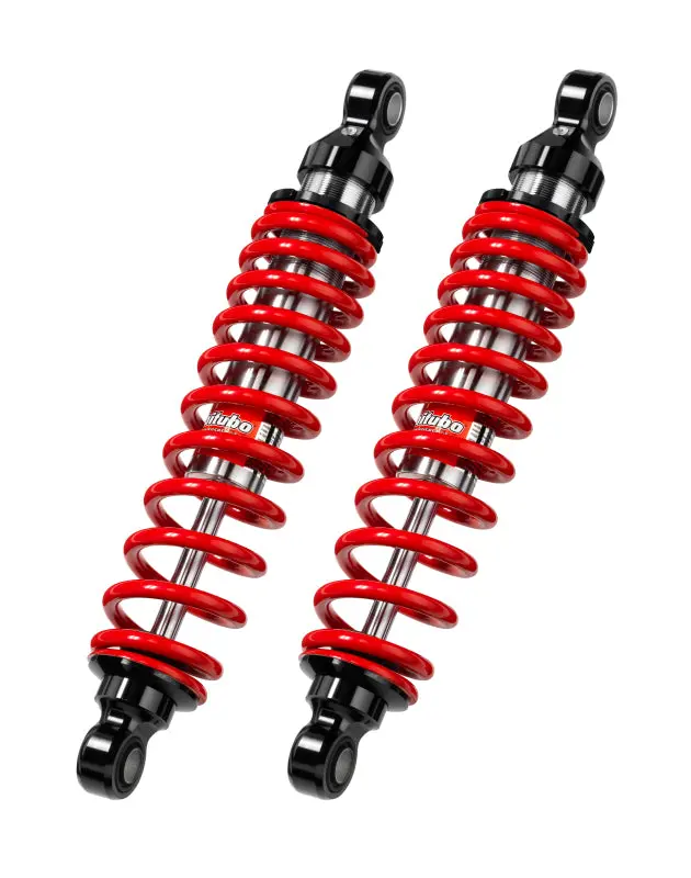 Bitubo Wmb0 Twinshocks Adjustable: Spring Preload, Length 322Mm, Red Spring 1