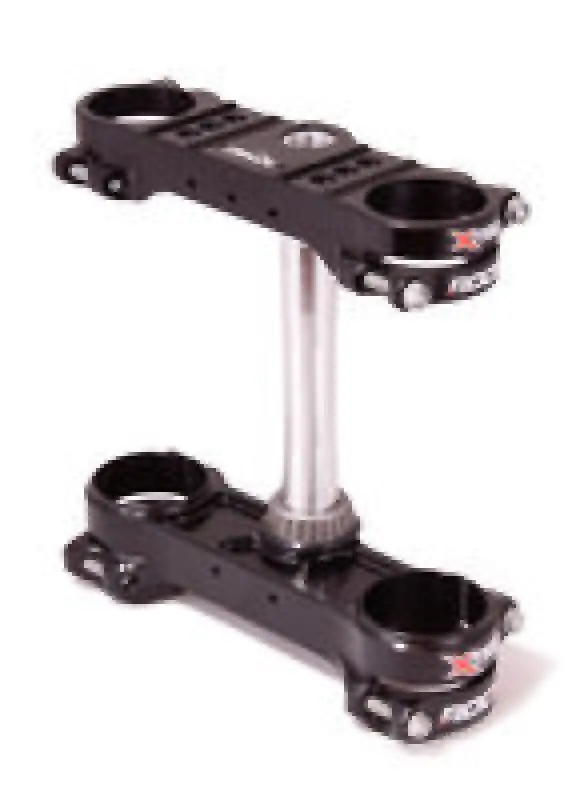 Xtrig 13-22 Ktm 125-500 / Gasgas/ Husqvarna Rocs Tech Triple Clamp 22 Mm. Offset M12 - Black 1