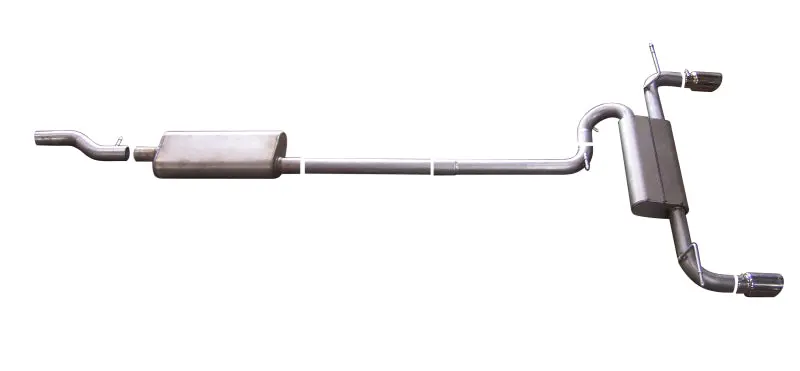 Gibson 07-14 Ford Edge Se 3.5L 2.5In Cat-Back Dual Split Exhaust - Aluminized 1