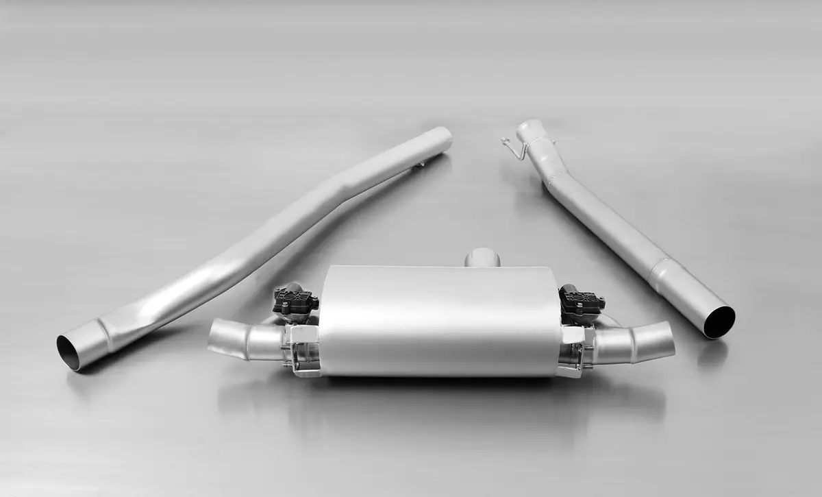 Remus Cat-Back-System With Integrated Valve And Non Resonated Front Section For Mercedes-Benz A45 Amg 1